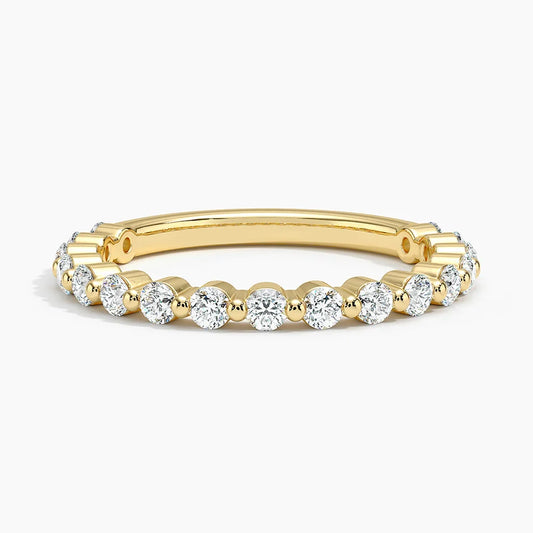 Marseille Three-Quarter Coverage Lab Diamond Ring