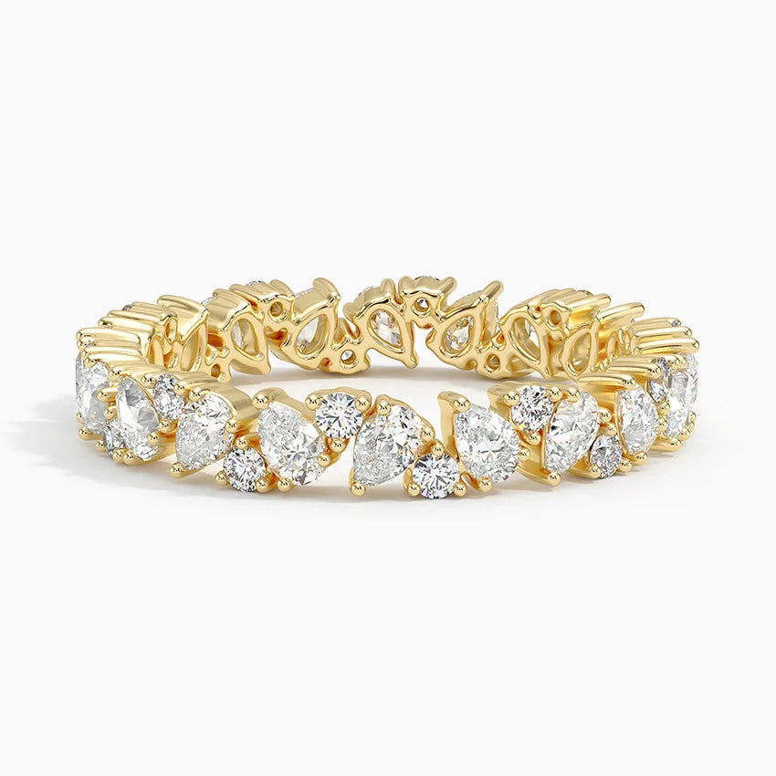 Olivetta Lab Diamond Eternity Ring